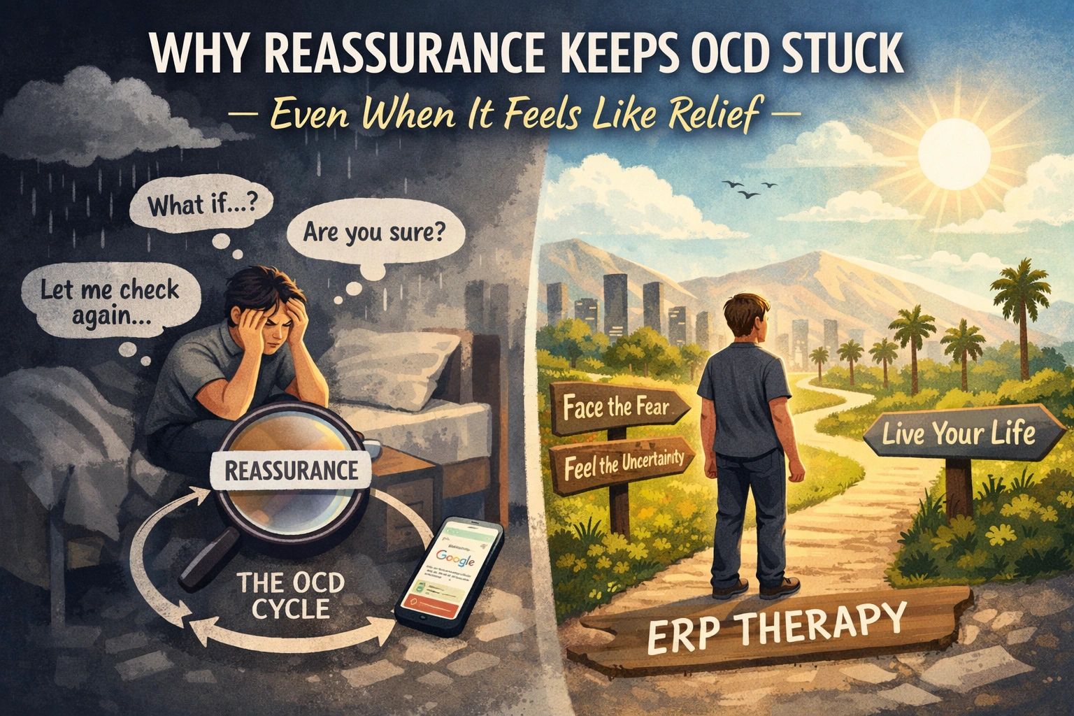 Why Reassurance Makes OCD Worse and What Actually Helps